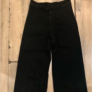 Zara Flares Distressed Legs